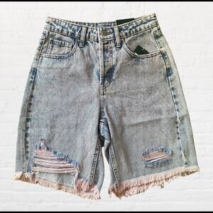 NEW Wild Fable high rise Bermuda denim jean shorts
